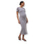 Charcoal Epitome Short Sleeve Dress