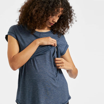 Denim Dreamy Nursing Tee