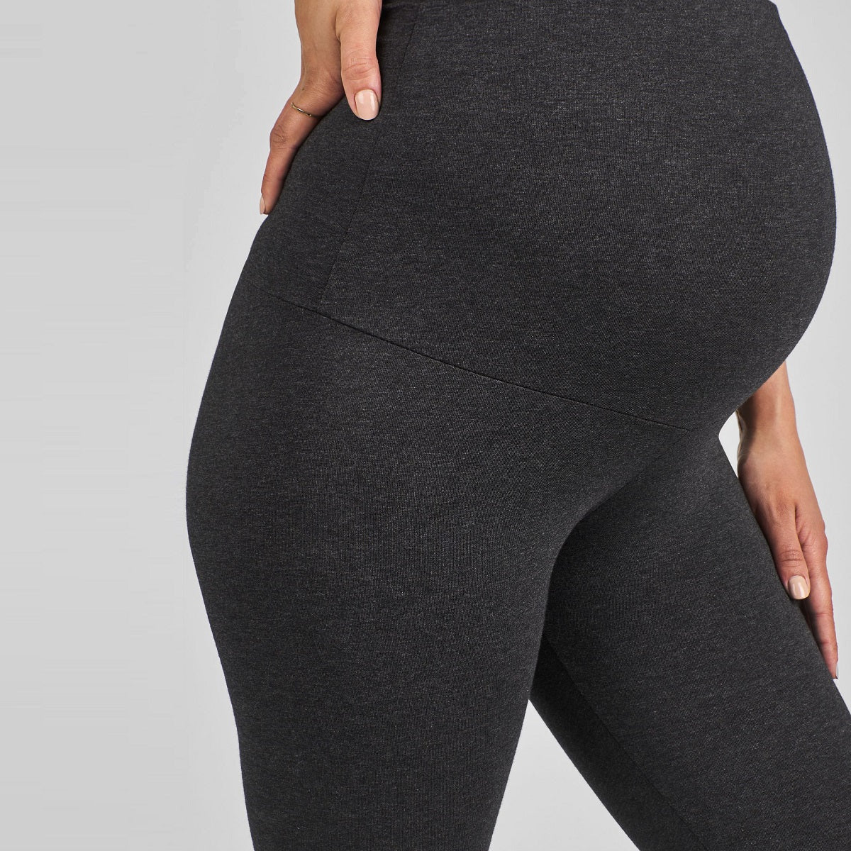 Charcoal Cotton Rich Leggings