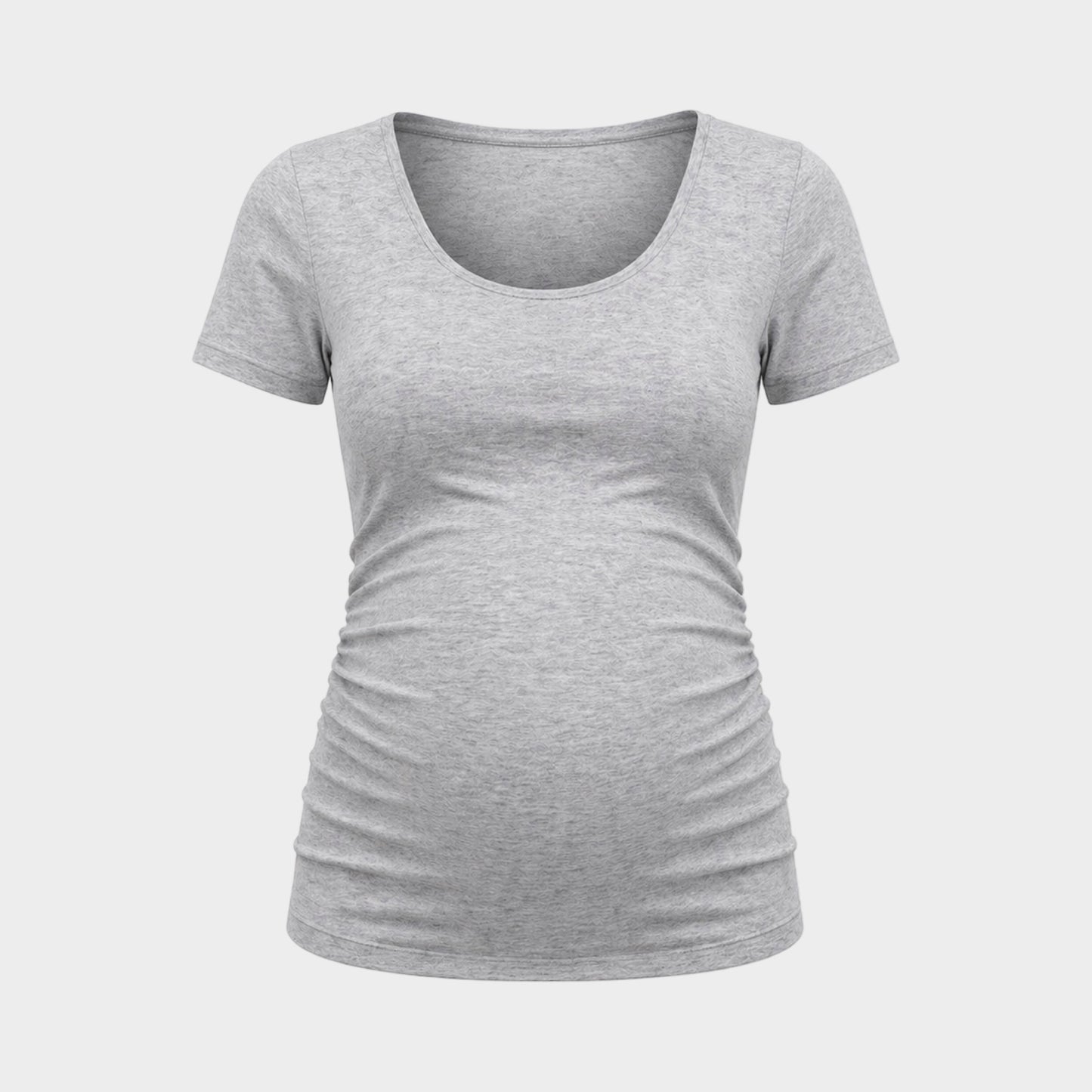 Heather Grey Tube Tee