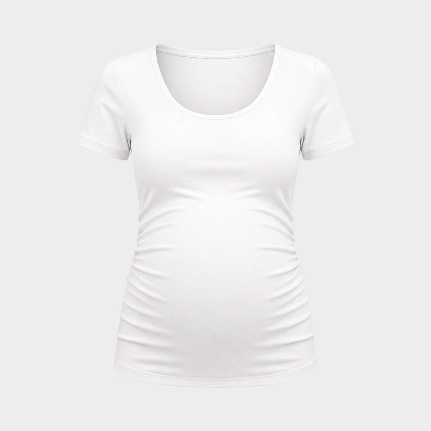 White Tube Tee