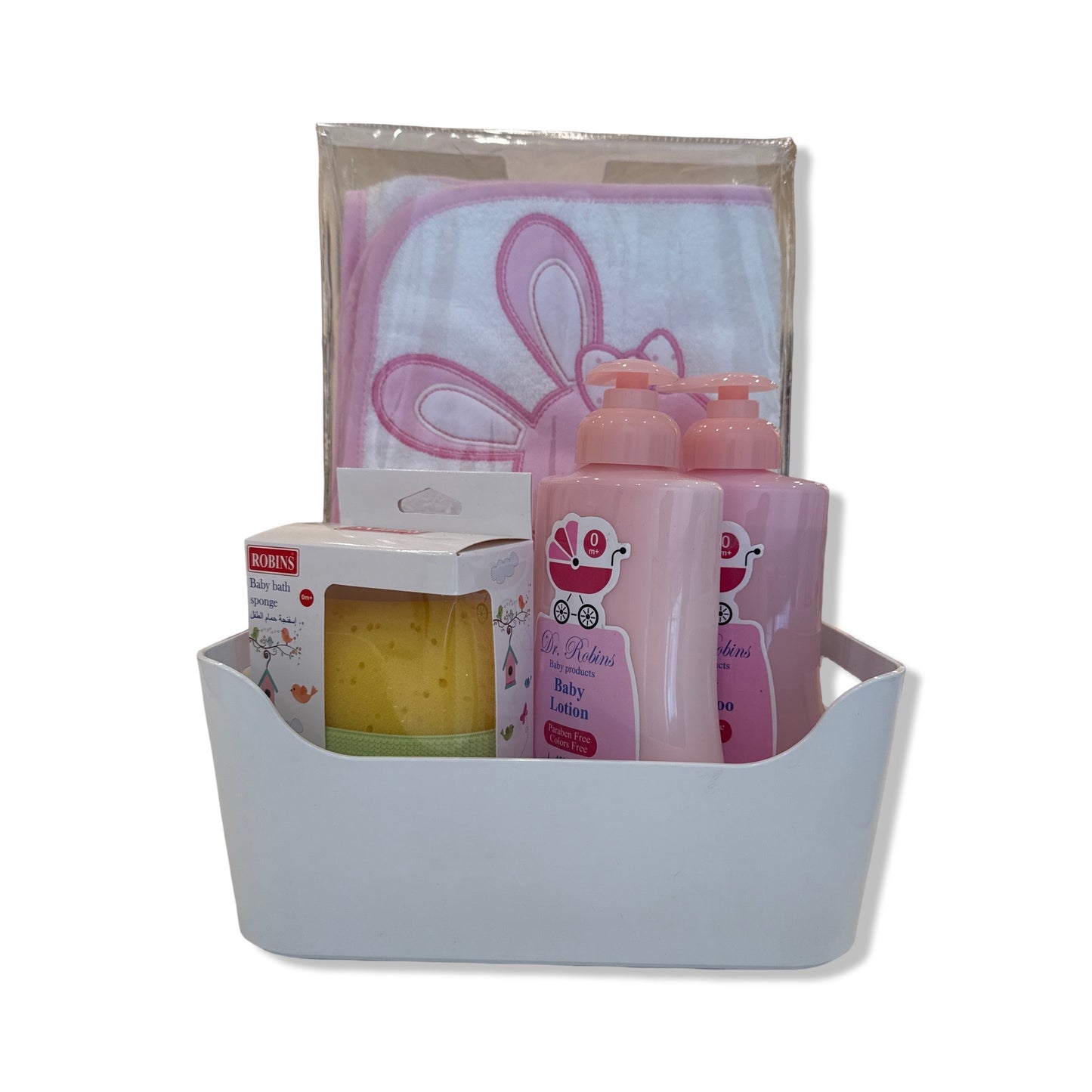 Pink Bath Essentials Gift Set