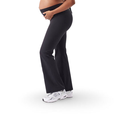 Black Active Bootcut Pants
