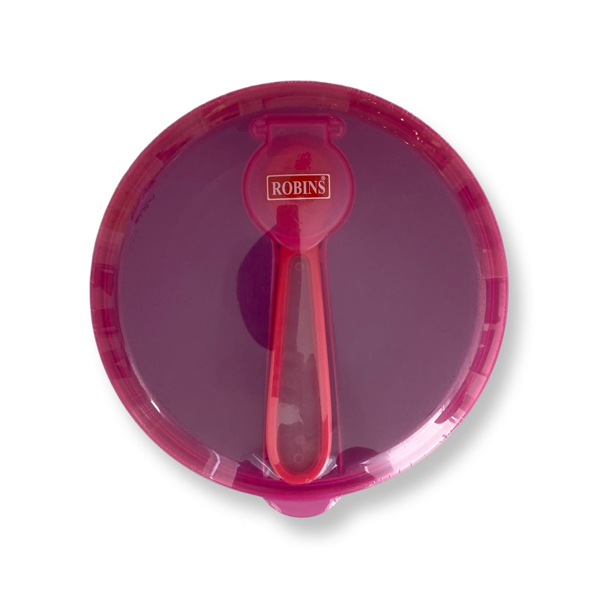 Robins Pink Bowl with Spoon