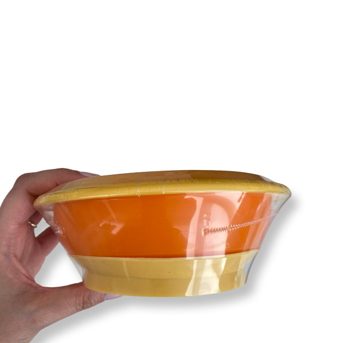 Robins Yellow Bowl with Spoon