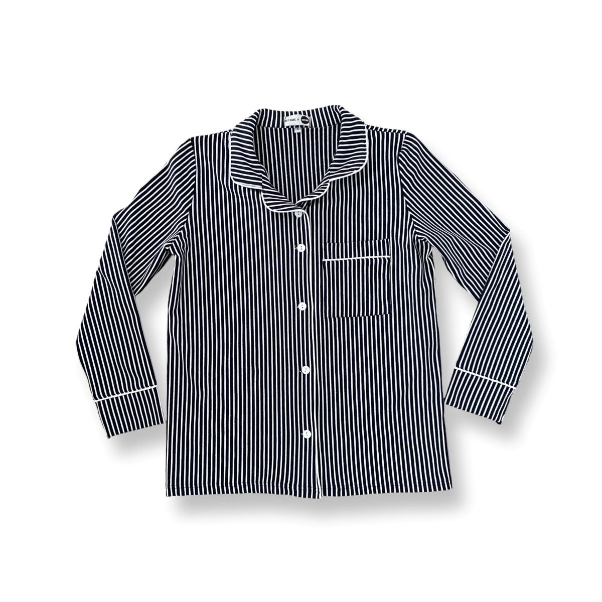 Navy Before & After Pajama