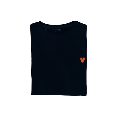 MamaHeart Black Short Sleeve Tee