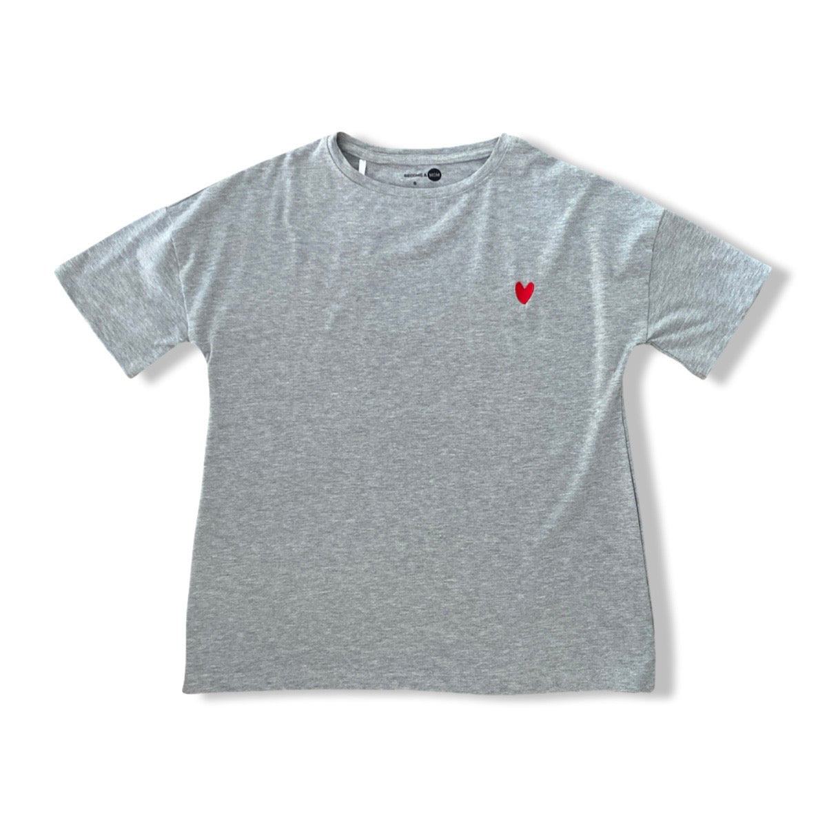 MamaHeart Gray Short Sleeve Tee