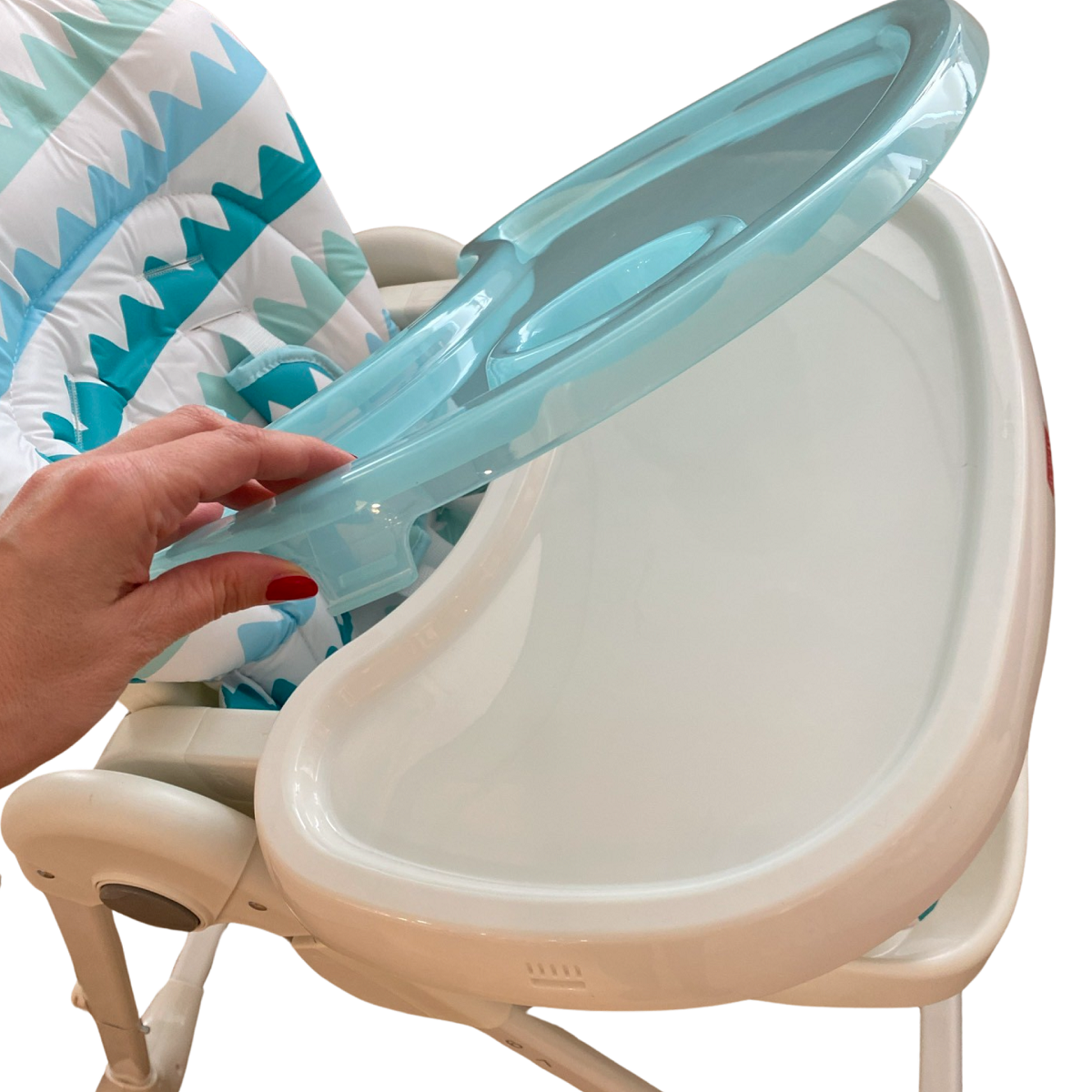 Robins Blue High Chair Jetta