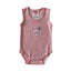 Robins 5 Sleeveless Pink Bodysuits