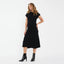 Black A-Line Knit Skirt