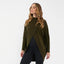 Khaki Hallie Cross Over Knit