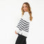 White Hanna Nursing Knit