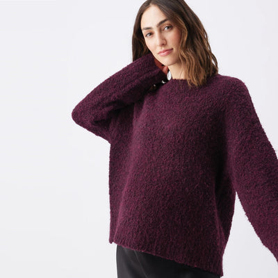 Burgundy Theo Cosy Knit