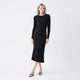 Black Eden Knit Nursing Dress
