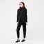 Black Cowl Neck Nursing Knit-