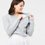 Grey Mandy Detachable Nursing Knit