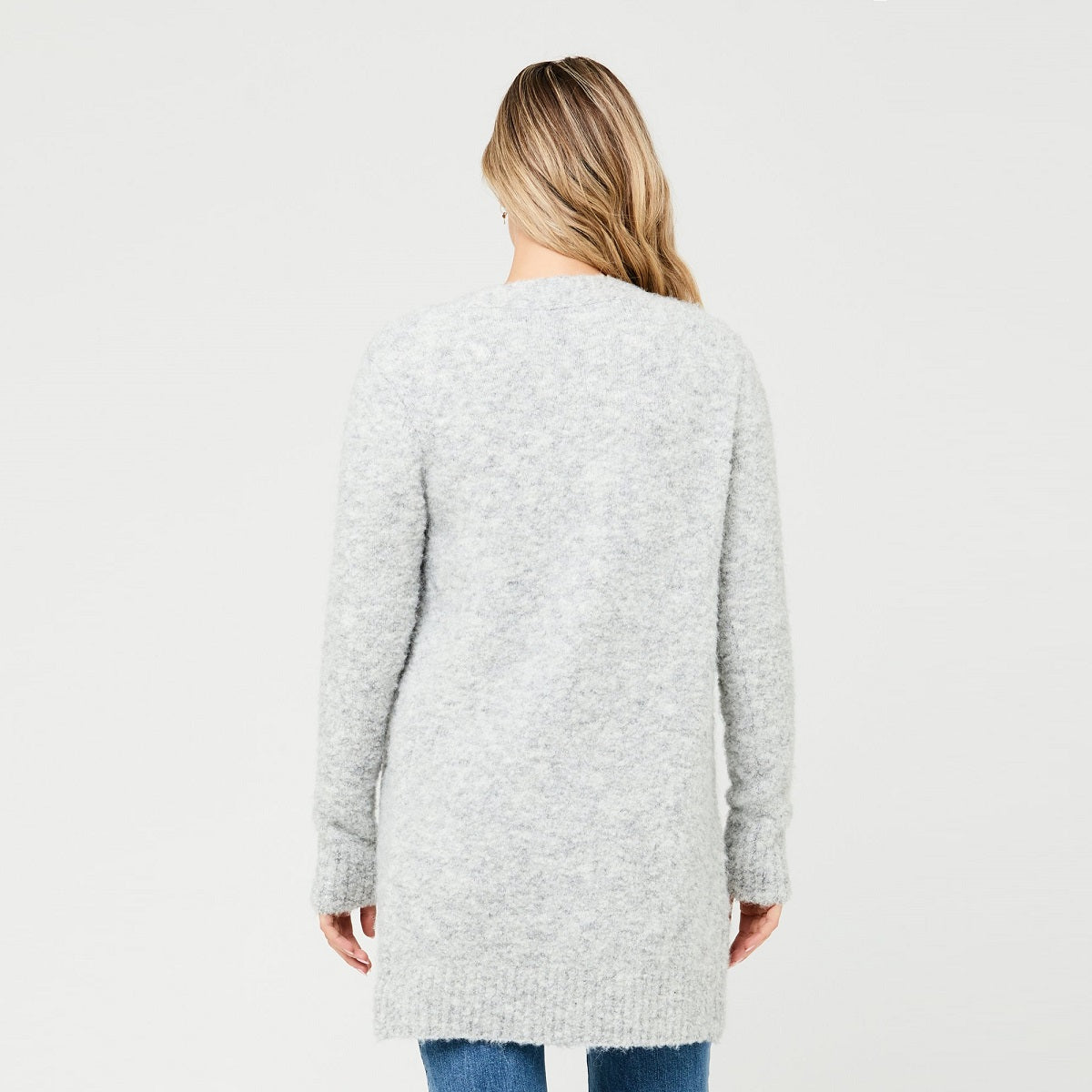 Grey Jilly Knit Cardigan