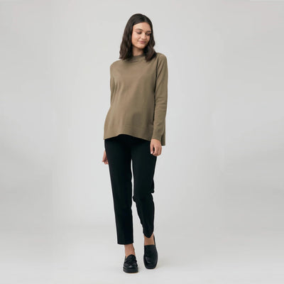 Olive Morgan Side Split Nursing Knit