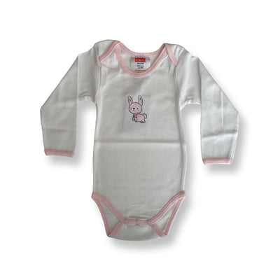 Robins Pink Long Sleeve Bodysuit