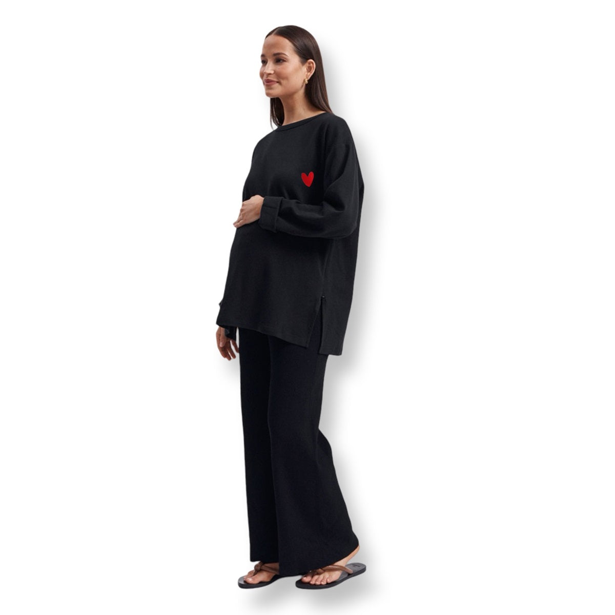 Mama's Black Maternity Tracksuit