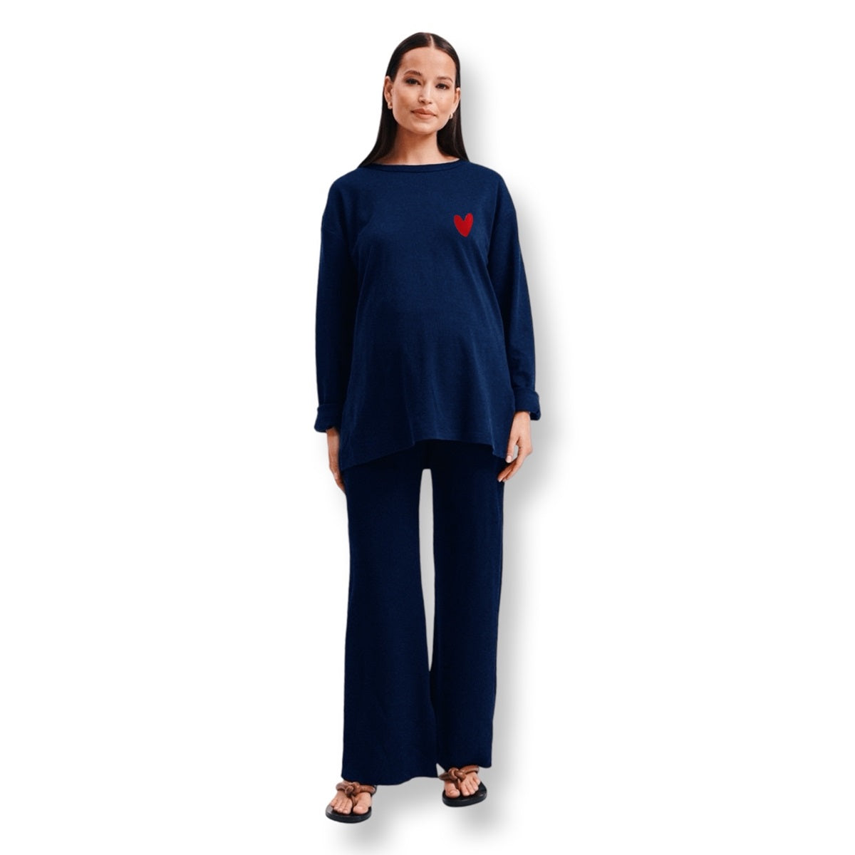 Mama's Navy Maternity Tracksuit