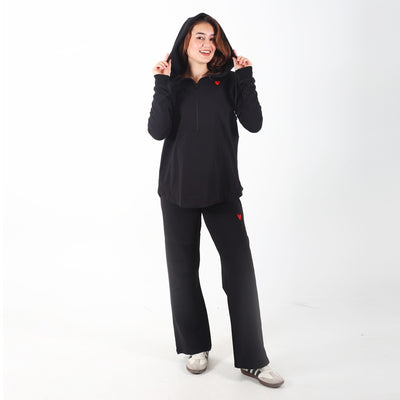 Mama's Black Maternity Tracksuit