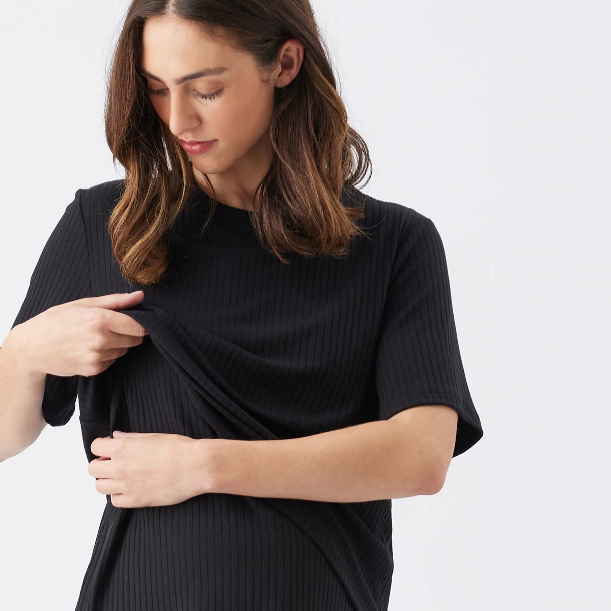 Black Mike Rib Nursing Set