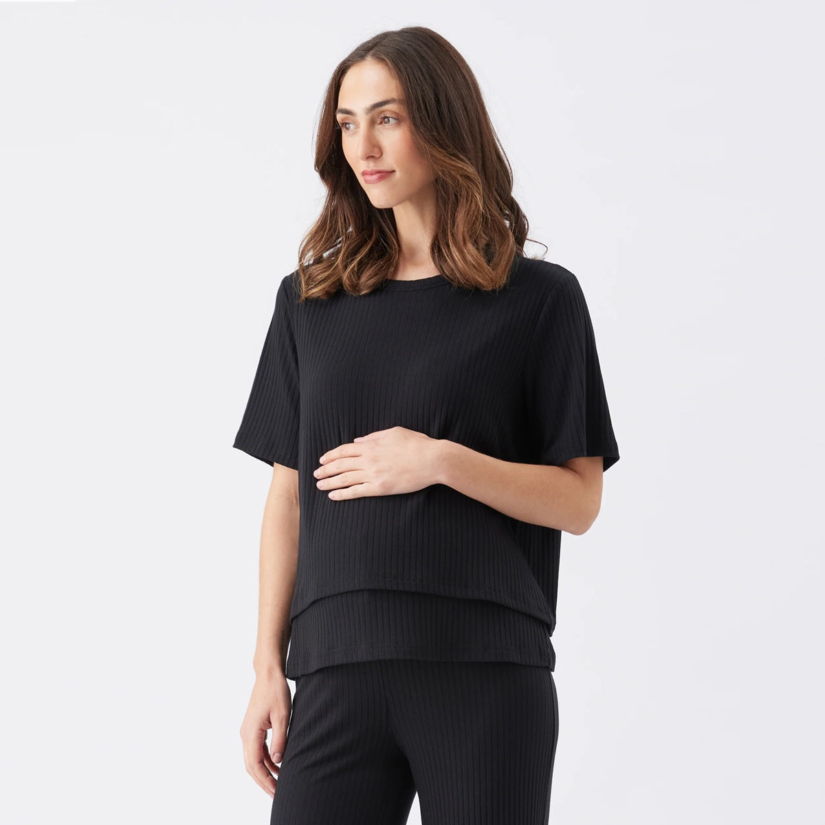 Black Mike Rib Nursing Set