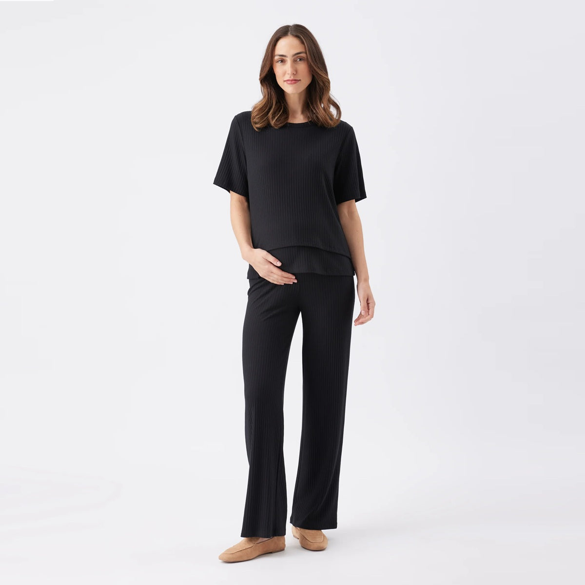 Black Mike Rib Nursing Set
