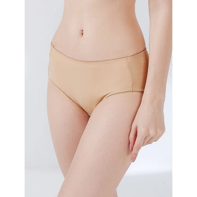 Two Nude Medium-Rise Briefs