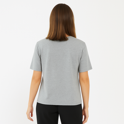 MamaHeart Gray Short Sleeve Tee