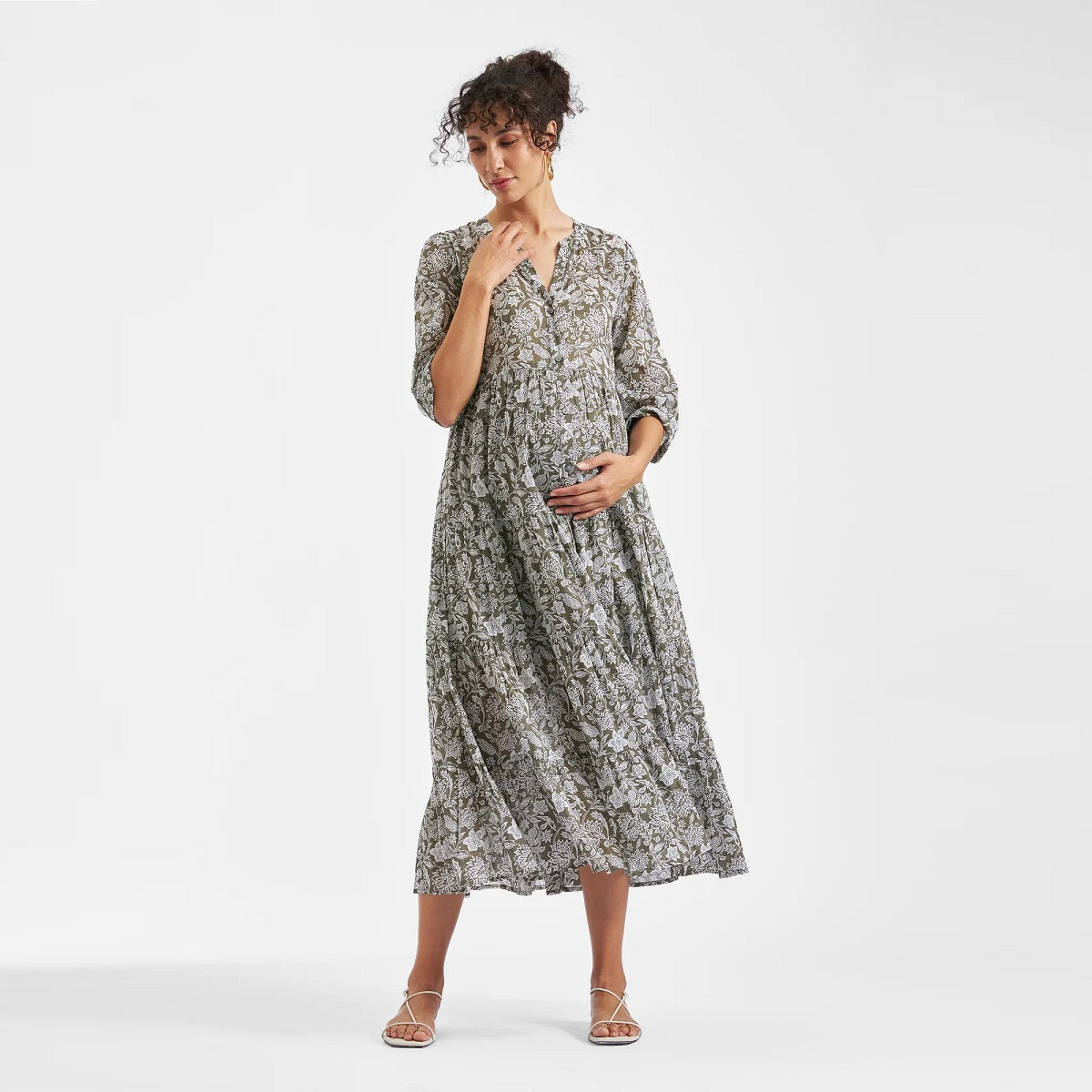 Olive Ezra Tiered Dress