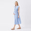 Blue Abby Stripe Shirt Dress