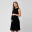 Black Knife Pleat Dress