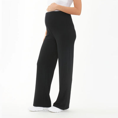 Black Cindy Rib Pant