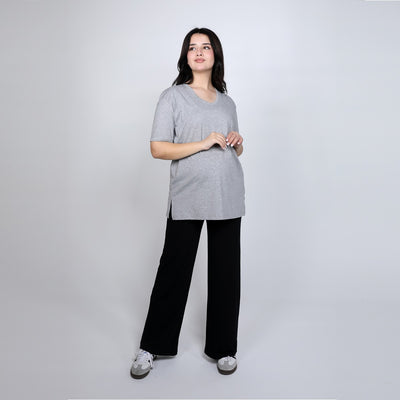 Heather Gray Meeza T-Shirt