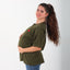 MamaHeart Olive Short Sleeve Tee