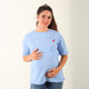 MamaHeart Blue Short Sleeve Tee