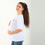 MamaHeart White Short Sleeve Tee