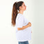 MamaHeart White Short Sleeve Tee