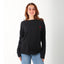 MamaHeart Black Long Sleeve Tee