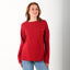 MamaHeart Maroon Long Sleeve Tee