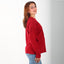 MamaHeart Maroon Long Sleeve Tee