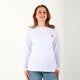 MamaHeart White Long Sleeve Tee