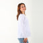 MamaHeart White Long Sleeve Tee