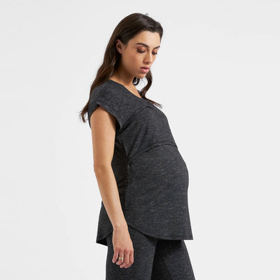 Granite Dreamy Nursing Tee and Pants