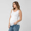 White Organic Nursing Tank