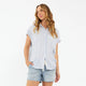 Blue Quinn Relaxed Shirt