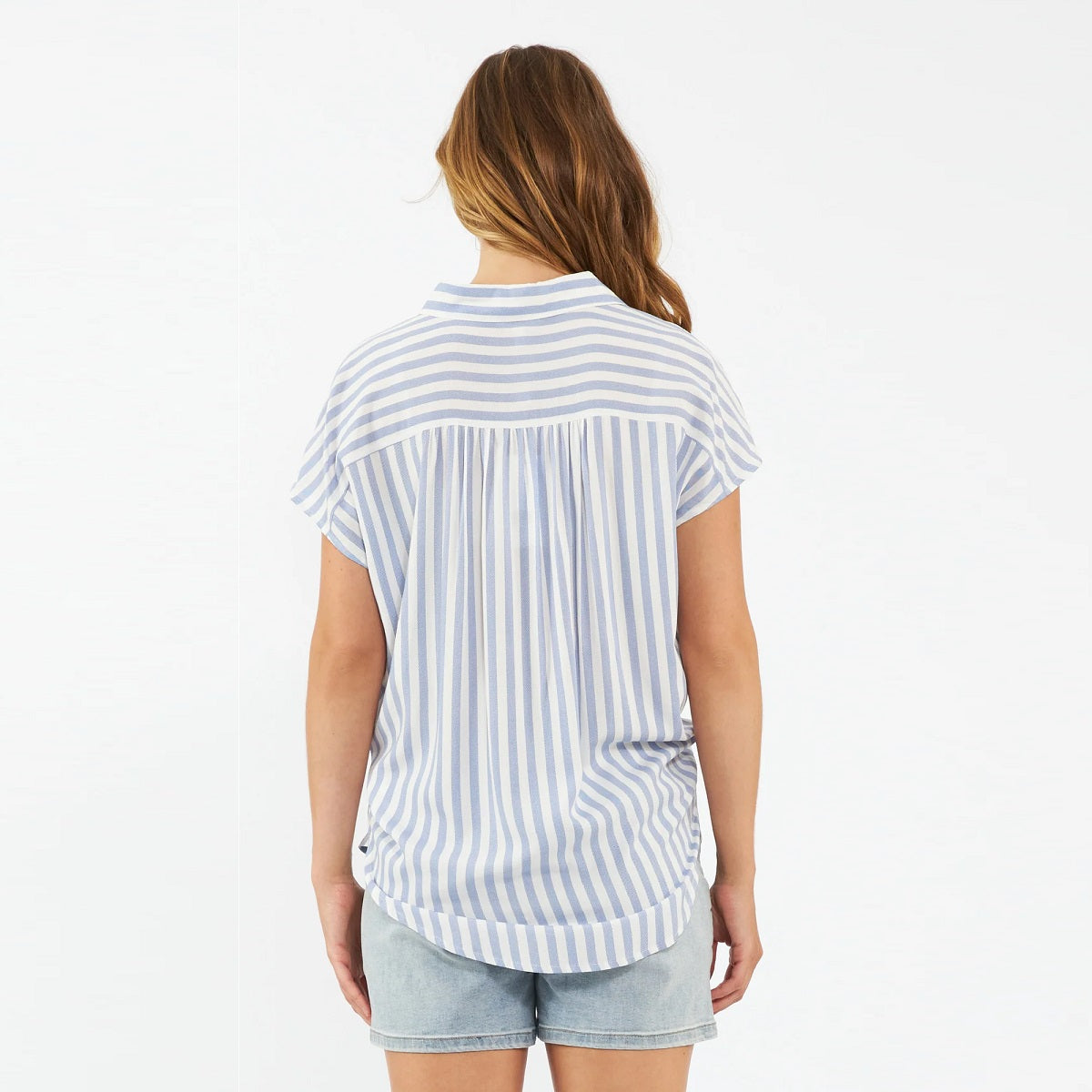 Blue Quinn Relaxed Shirt